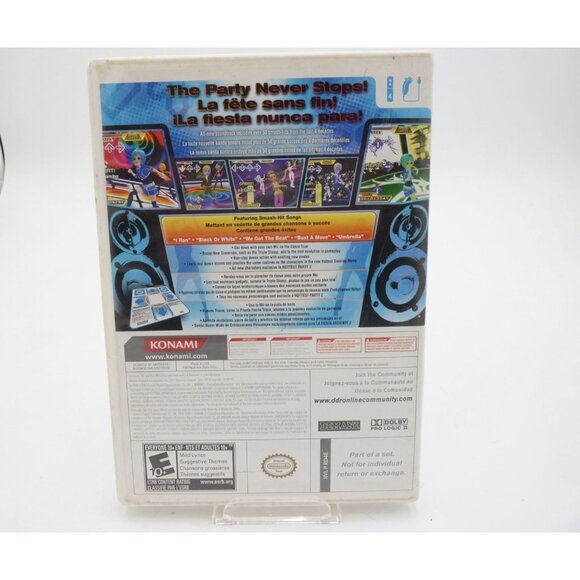 Dance Dance Revolution Hottest Party 2 Nintendo Wii w/ manual - Picture 2 of 3